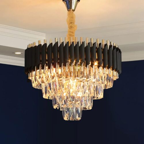 Black Mamba Round Chandelier – The Bold Statement Your Space Deserves