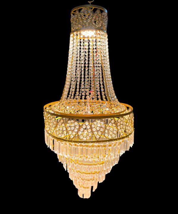 Golden Pati – Classic Crystal Chandelier